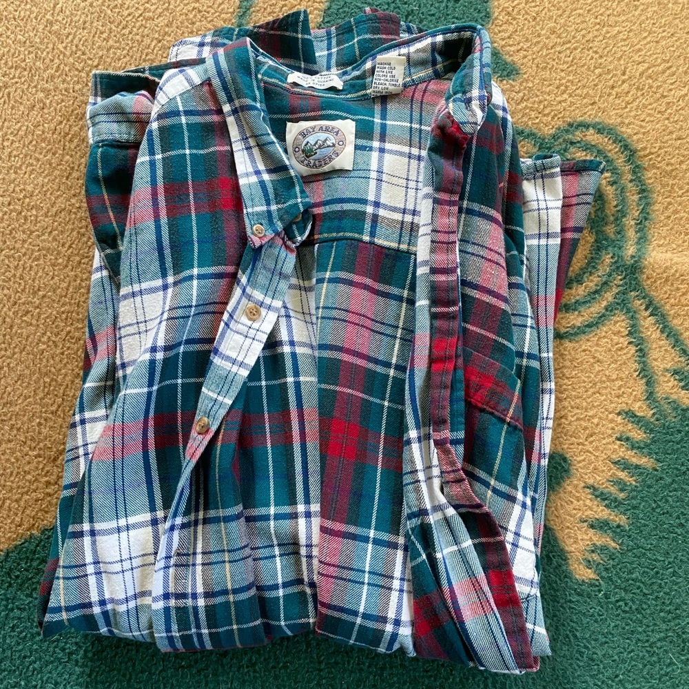 Mens XL Tall Flannel